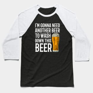 Funny Beer Shirt for Beer Drinkers Baseball T-Shirt